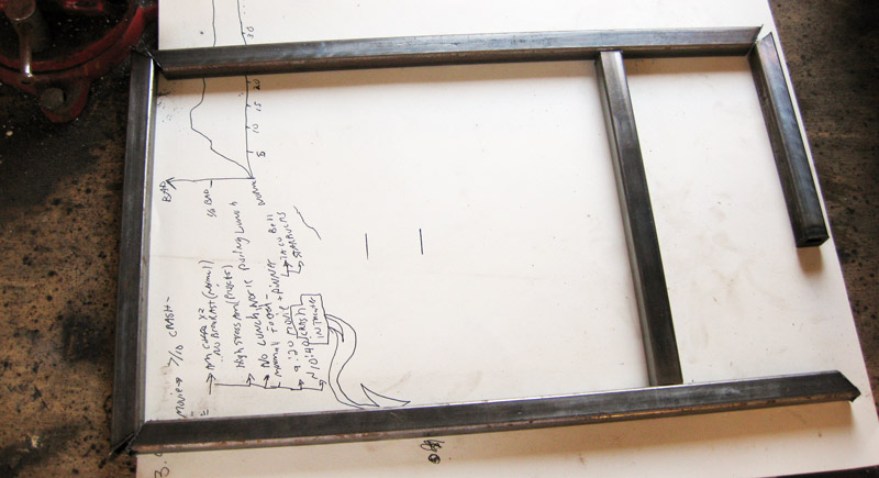 Hole In One Steel Frame
